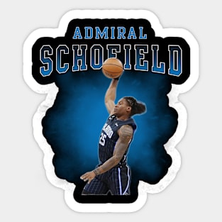 Admiral Schofield Sticker